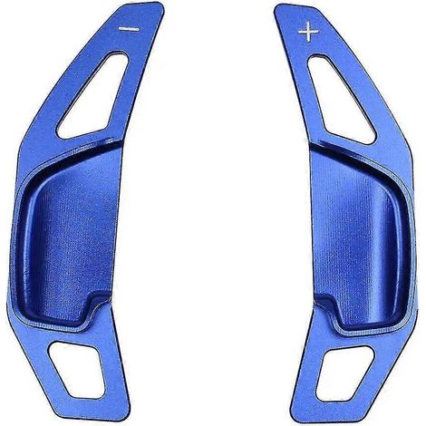 Schaltwippen für das Lenkrad von Toyota (Zelas, Corolla, RAV4, Mark, Camry, 2011–2018), Aluminium, Blau