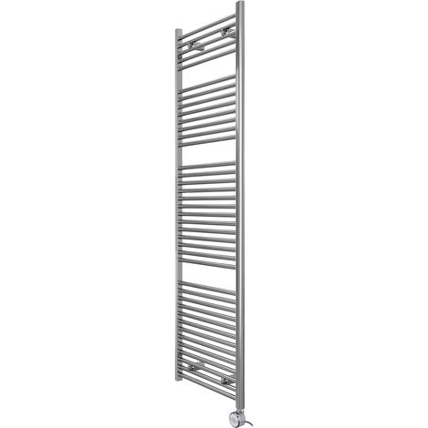 RADOX Radiateur électrique mural - SCALA N chrome - 1800 x 600 mm - 39 tubes - 750 W