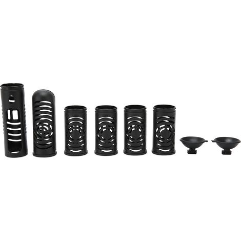 Soavoa Protection Chauffe-Eau Aquarium ABS Anti-Brulure Avec Ventouses Modulable 6 Sections Pour Poissons Sains Et Securises (1/4)