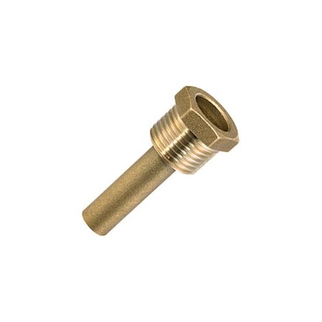Vaina de latón para modelo 620 Ø1/2" - HECAPO Medidas: 100 mm