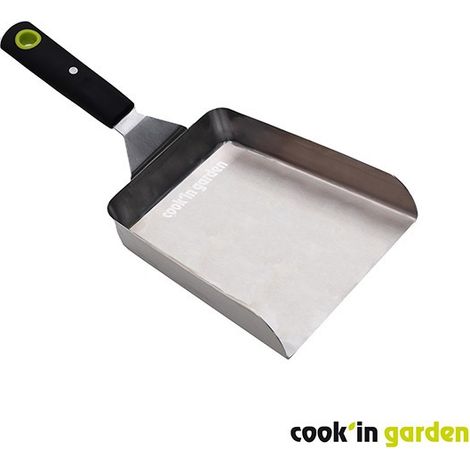 Magnetischer Spatel mit erhöhten Rändern und Soft-Touch-Griff-Cook in Garden