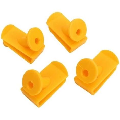 Pair Clips de Sous-plateau Jaunes, 8 Pièces, Clip à Vis de Base de Moteur pour Modèles Smart Fortwo W450 W451 (1/4)