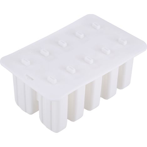 Moules à Glace Alimentaires en Silicone pour Enfants - Fabricant de Crème Glacée Été Blanc (1/5)