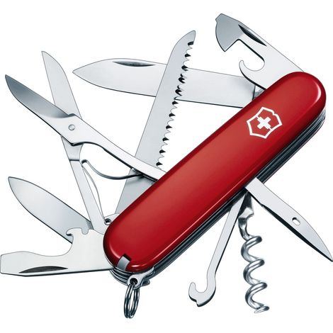 Victorinox Huntsman Swiss Army Knife Red