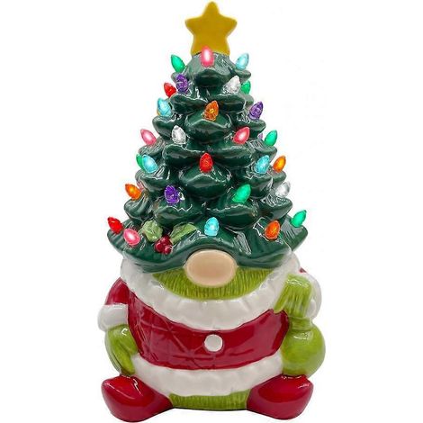 Guirlande lumineuse LED en forme de sapin de Noël, en résine, 25 cm, pour fêtes, mariages, fenêtres, arbres et décorations saisonnières.-AquaForge (1/5)