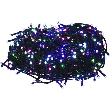 Stringa LED con 2000 Luci LED Pastello Multicolore 200 m PVC vidaXL