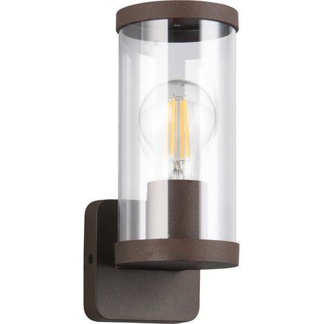 Applique extérieure moderne E27 28W IP44 rouille BONITO (1/5)