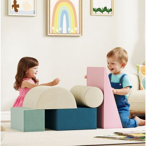 Jouet d’escalade pour enfants, 5 pièces, en velours multicolore DESVIAE (1/5)