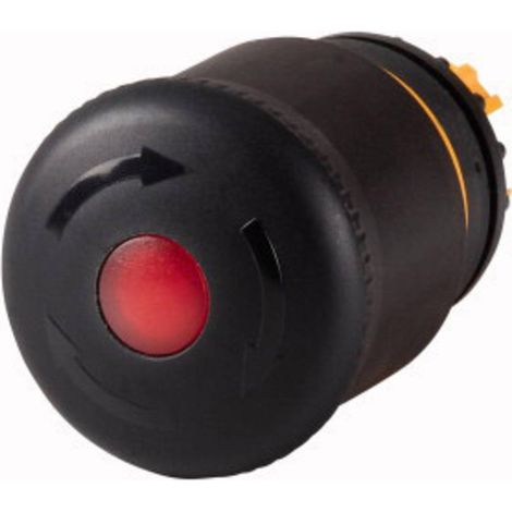 Eaton 271540 M22S-PVLT Pulsante STOP ALT Nero Sblocco a rotazione 1 pz.