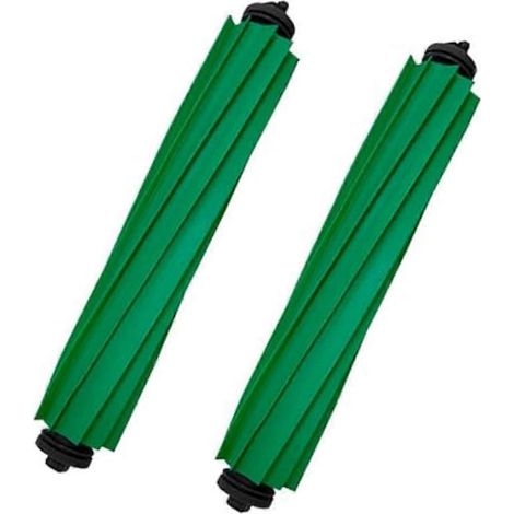 2 piezas de repuesto de cepillo de goma para el cepillo principal del robot aspirador iRobot Roomba Plus 405/505 Combo (Rodillo de cepillo)
