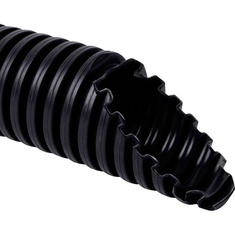 KOPOS 1420F50 Tubo corrugato Nero 14.1 mm 50 m