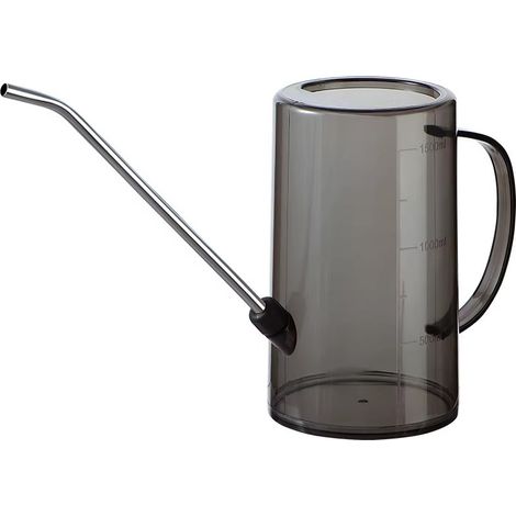 Arrosoir Transparent 1,5L avec Bec Long en Acier Inoxydable – Arrosoir Japonais Moderne pour Maison, Plantes Vertes, Fleurs et Jardinage (1/4)
