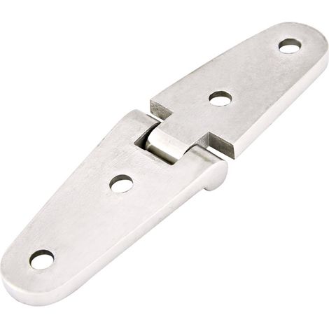 Porte de cabine bateau marine inox charnière hublot affleurant remplacement 103x27mm (1/5)
