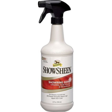 Show Sheen lucidante e sgrovigliante istantaneo per coda e criniera riduce tempi pulizia e rottura dei crini 946 ml