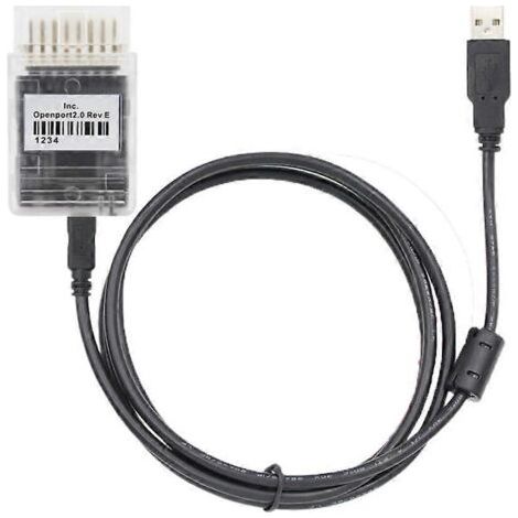 OpenPort 2.0 Tuning-Tool kompatibel mit Subaru Mitsubishi, ECU-Flashspeicher über USB 2.0-Anschluss, Motor-Update, Diagnose und Programmierung.