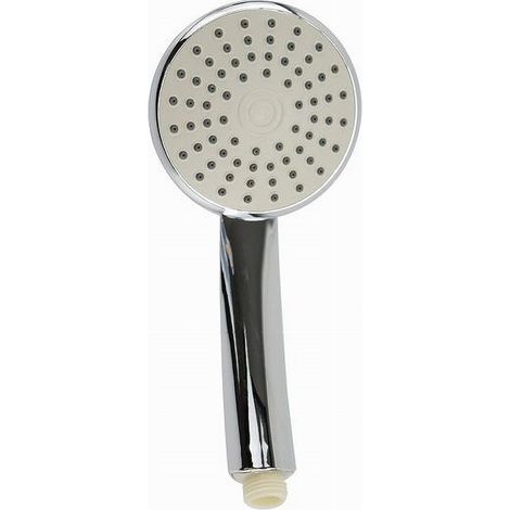 Cleafe - Doccetta Bagno Doccino 10.5x22 Cm Soffione Doccia Cornetta Rotondo Moderno 59164 - (1/3)