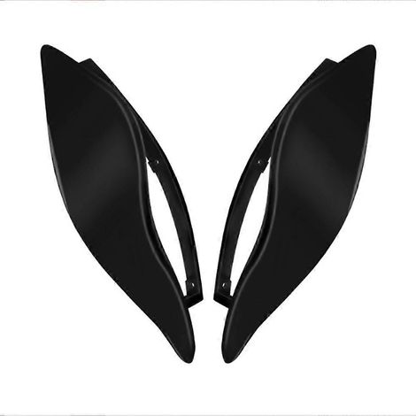 Déflecteur d'air latéral réglable pour pare-brise de moto Harley Touring Electra Street Tri Glide FLHX (1/5)