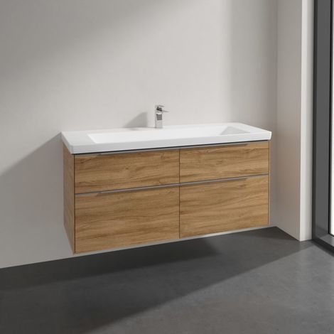 Villeroy & Boch Subway 3.0 Badmöbel-Set 130 cm, 4 Auszüge (1/5)