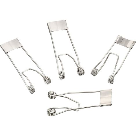 52x19mm Spot Encastré Clips Ressort 10Pcs Diode Émettrice Encastré Éclairage Accessoires Sécurité Pinces pour Plafond Lampe (1/5)