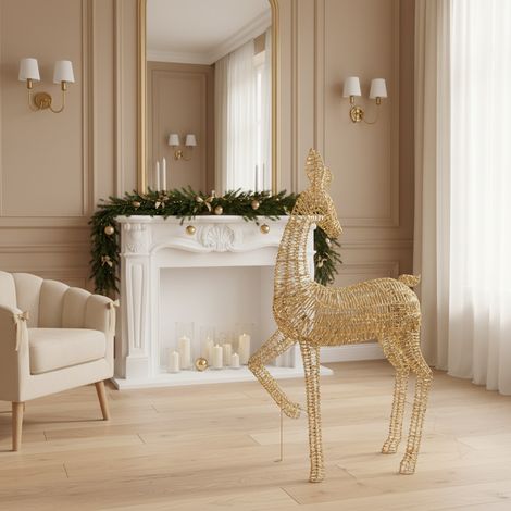 Renna luminosa con 4400 MicroLED, decorazione natalizia da h 270 cm (1/5)