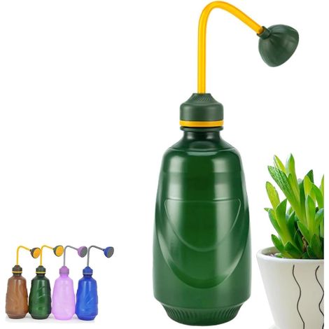 1 Arrosoir Plante Intérieure 450ml, Bec Fin Précis, Anti-dérapant Durable, Pour Bonsaï Semis Fleurs (1/5)