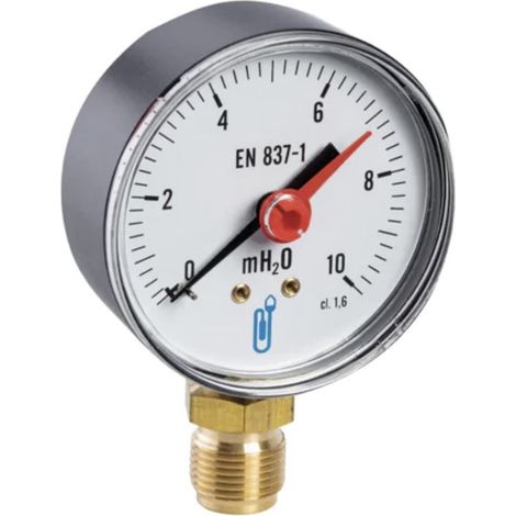 THERMADOR Hydromètre RADIAL Mâle 3/8" (12/17) - Ø63mm-Pression 0 à 10 mce
