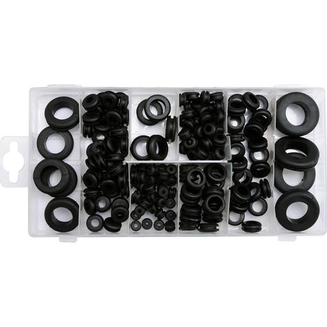 YATO YT-06878 - arandelas de anillo de goma 180pcs conjunto, mezclar (1/5)