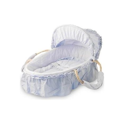 Culla fodera azzurra