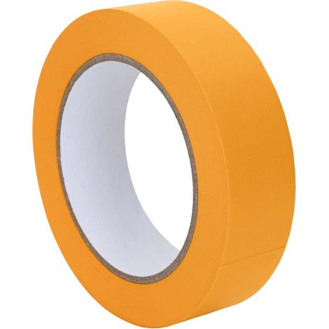 Cintas de Enmascarar para Pintores 24 pcs Amarillo 30mm x 50m vidaXL