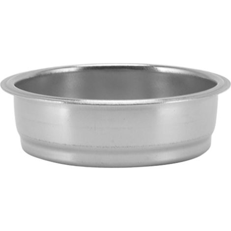 Panier à café de 51 mm en acier inoxydable, monocouche poreux, non pressurisé, pour 1 tasse. (1/5)