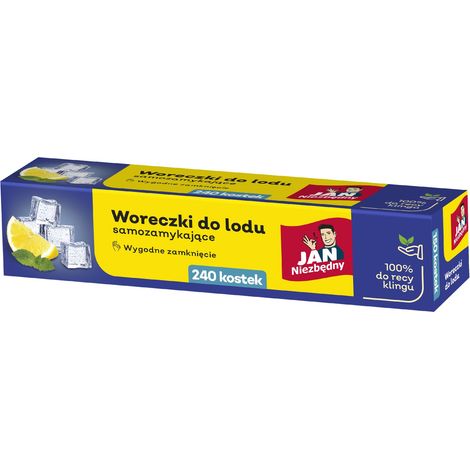 Bolsas de hielo autosellantes JAN essential - caja de 240 unidades - 10 bolsas