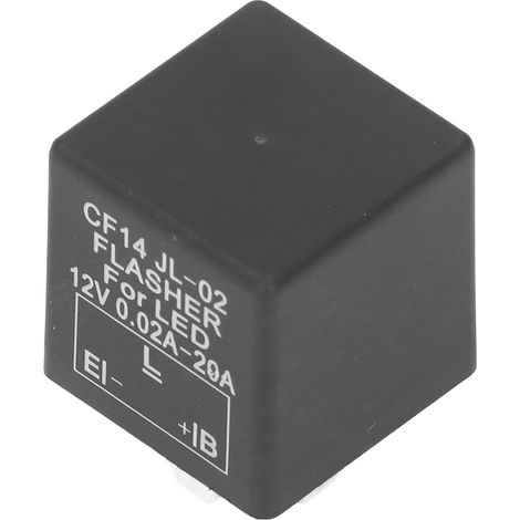 Relais de Clignotant LED à Vitesse de Flash Réglable pour Véhicules 12V - Compatible avec Feux LED Voiture Moto (1/5)