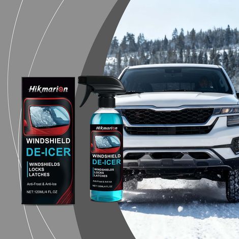 Scheibenenteisspray für klare Sicht durch die Autoscheiben, Mehrzweck-Enteisungsspray – 120 ml -- DTEKGAZ (1/5)