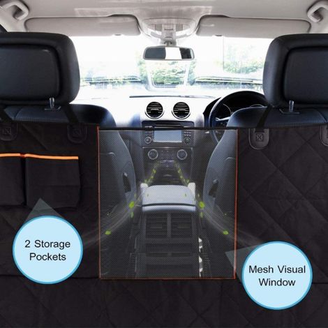 Housse de siège auto pour chien, protecteur de banquette auto imperméable durable, tapis de protection (1/5)