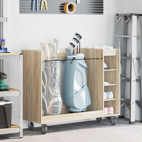 Golf Schrank Mit Rad Uni Sonoma-Eiche 120 x 45 x 98 cm