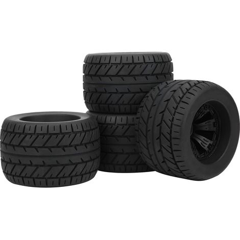 Jantes de Pneus en Caoutchouc pour Voiture RC, Roues de Camion pour Accessoires de Course ZD, Pièces 165x104mm et élégantes, 4 Pièces/8 (1/5)