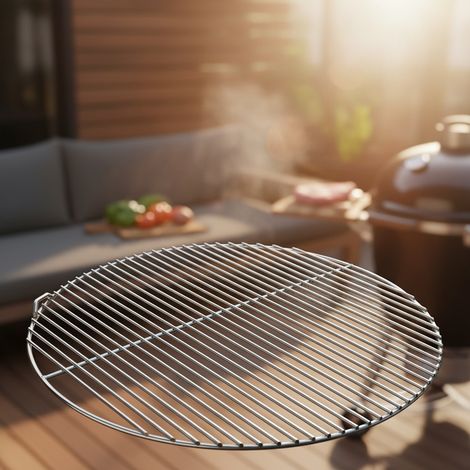 55CM Ø Griglia in ghisa rotonda Griglia per barbecue attacco