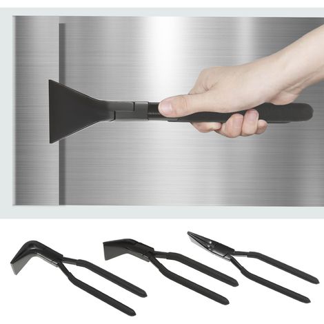 3-teiliges Blechzangen-Set, gerade & 45° & 90° Handfalze, Blechwerkzeuge zum Biegen und Glätten, Blechbieger für dünnes Metall, Flachaluminium, Metalldächer usw.