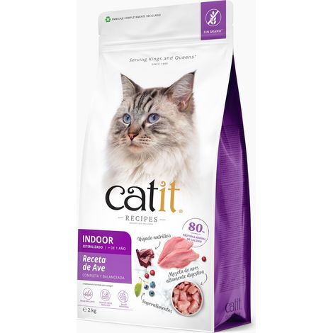 Pienso para gatos Catit Recipes - Receta de Aves para ESTERILIZADO