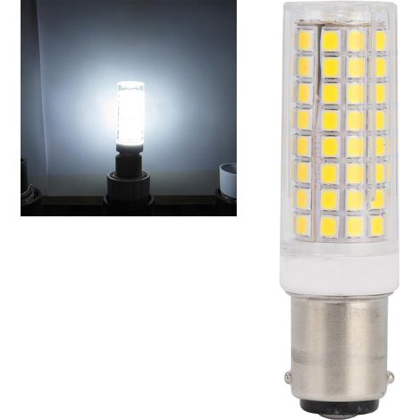 Ampoule BA15D à intensité variable, éclairage 360°, 1000 lm, 102 LED, pour lustre ou plafonnier, 220 V, 12 W, blanc froid (1/5)