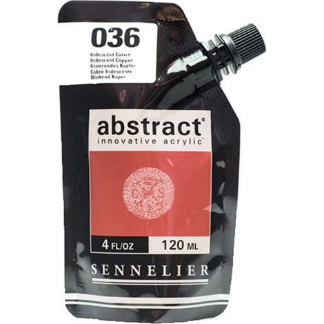 Peinture Acrylique - Sennelier - Abstract - 120ml - Cuivre Iridescent - Professionnel (1/3)