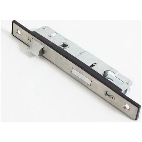 Serrure à encastrer monopoint 85 mm en acier inoxydable pour portes de jardin (1/5)