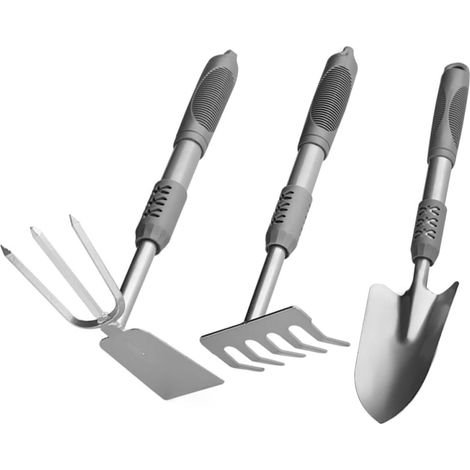 1 kit d'outils de jardinage multifonctionnels pour creuser et planter, en intérieur et en extérieur (1/5)