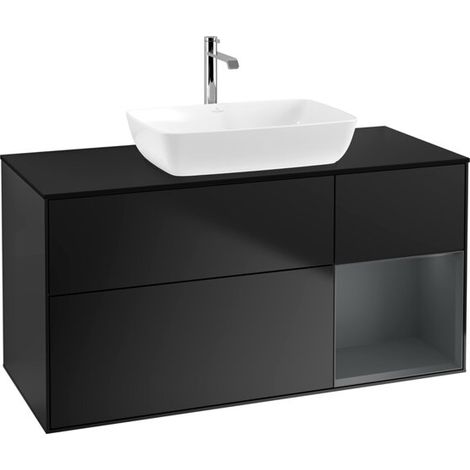 Villeroy & Boch F832HGPD Meuble sous lavabo Finion F83 (1/2)
