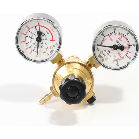 ELMAG Druckregler Argon/Co2/Mischgas, Serie MINI, 200 bar (1/2)