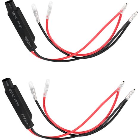 Clignotant LED Moto 10W Résistance Charge Fixateur Erreur Flash Contrôleur Indicateur (1/5)