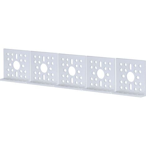 5 Supports d'angle en alliage d'aluminium 90 degrés 48x12mm pour fixation servo basse (1/5)
