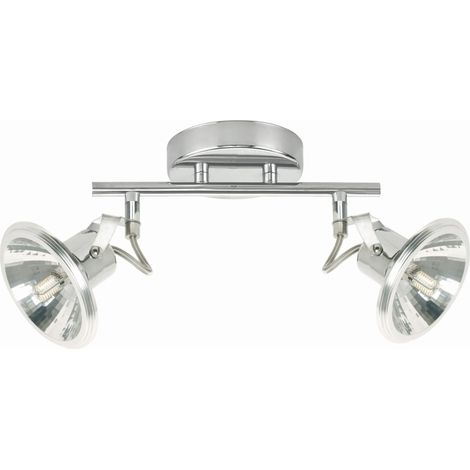 Candellux MOON 92-28082 plafoniera cromata 2xG9 orientabile