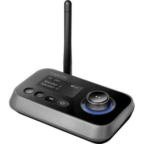 Transmisor y receptor de audio Bluetooth 5.0 con pantalla LCD (1/5)
