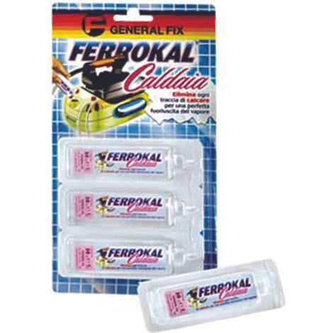 Decalcificante ferrokal per caldaia - 3 fiale monodosi x 50 ml